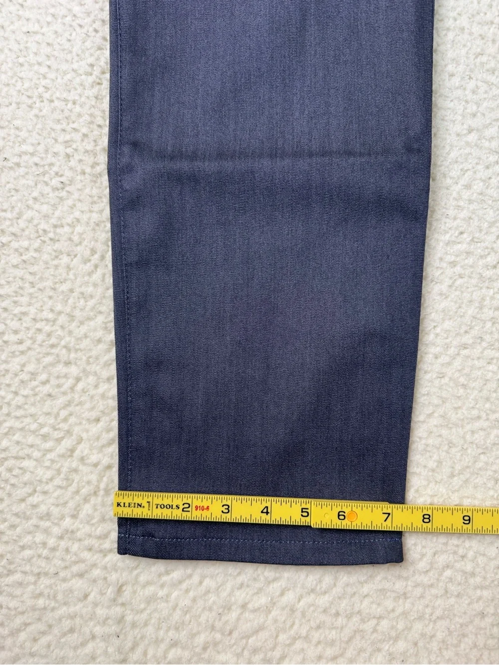 Blue Delta Raw Denim Custom Made USA Jeans Zip Fly Men's Size 31x28